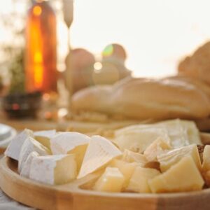 Image of a cheese board.